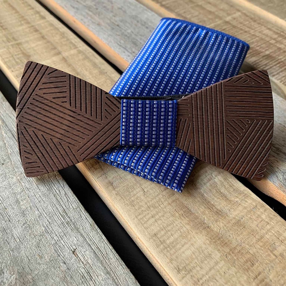 Men's Wooden Bow Tie